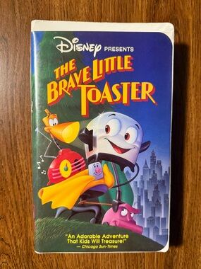 Disney’s The Brave Little Toaster VHS (1988)